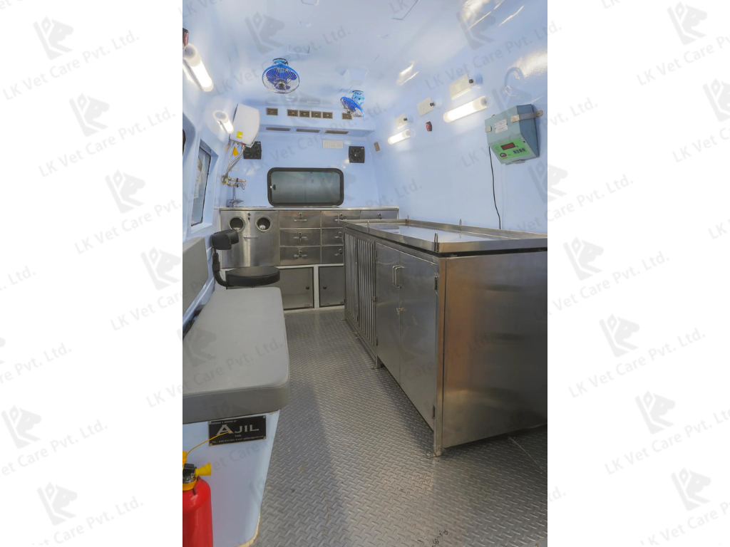 AJIL Mobile Medical Unit Interior